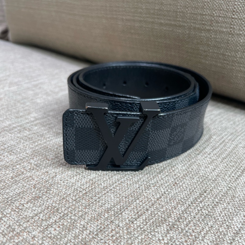Louis Vuitton 95CM Reversible Belt Damier